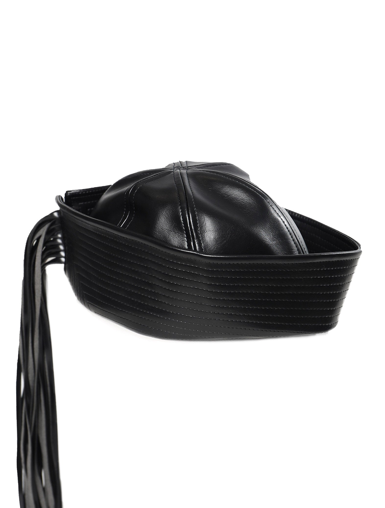 Vaquera Faux Leather Sailor Hat