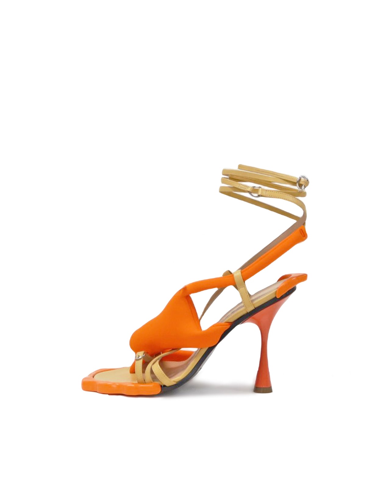 Ottolinger Orange Flower Heels
