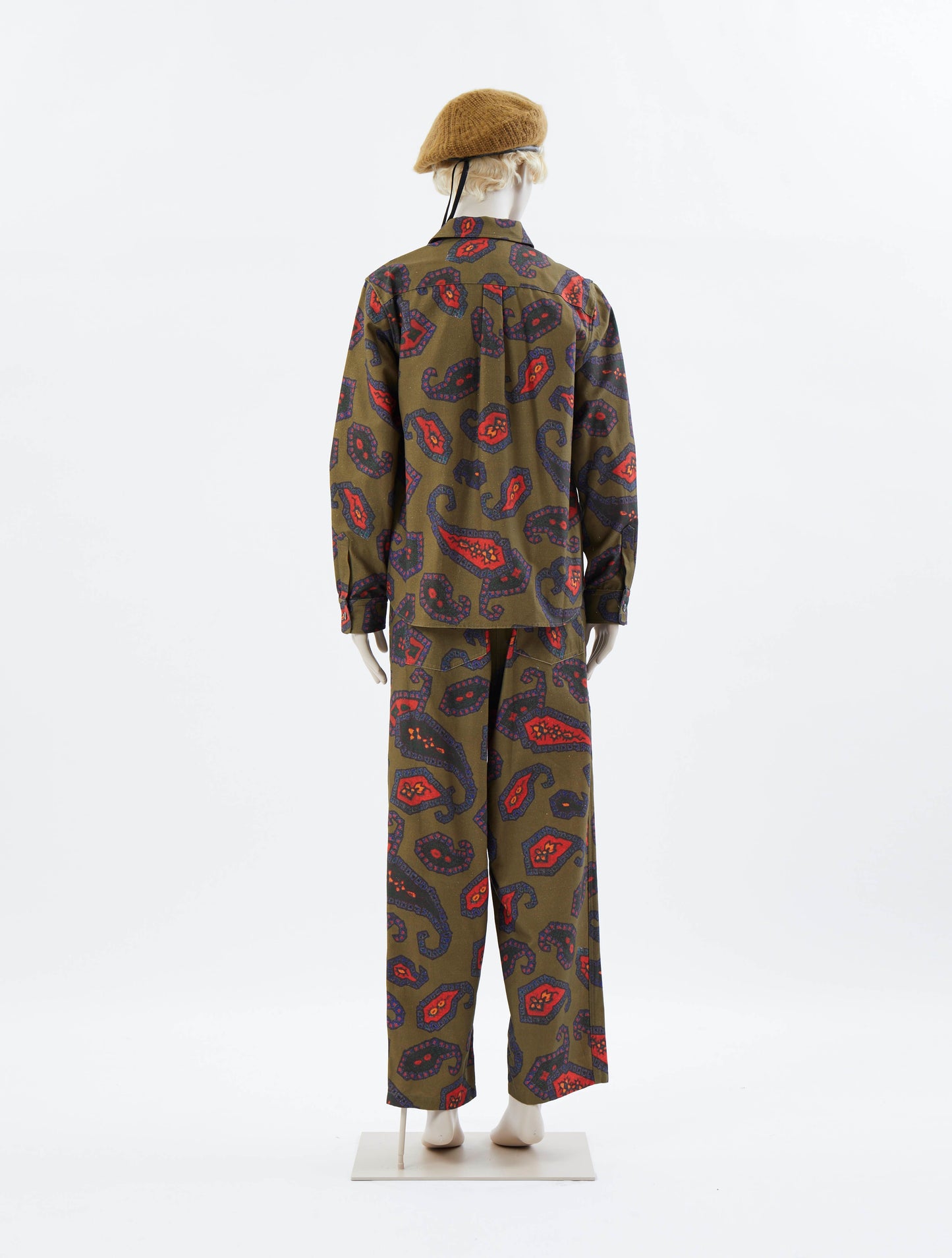 Toga Pulla Cotton Gabardine Print Shirt