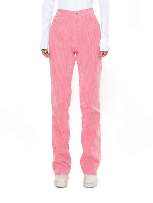 We11done Pink Corduroy Trouser